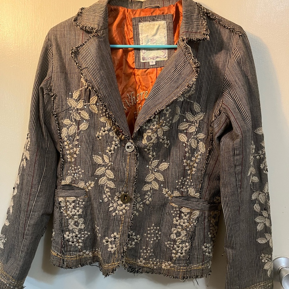Boho womens jacket
